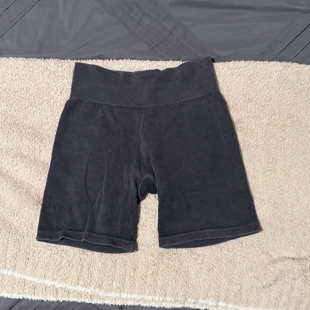 Gilly Hicks Dark Gray Bike Shorts